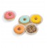 Dolci Impronte - Vassoio 15 Mini Donuts – Decorati a mano - 215gr