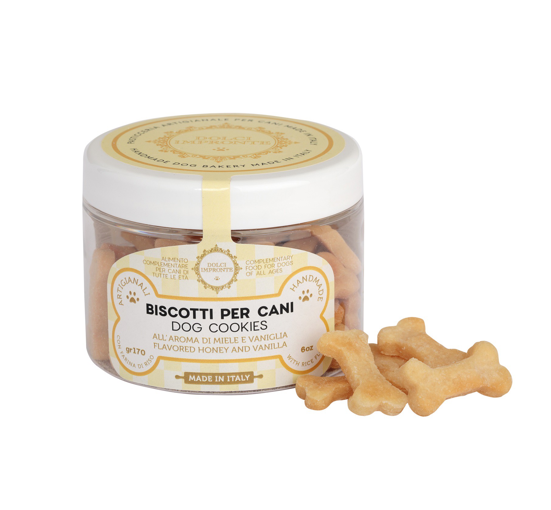 Biscotti per cani Aroma Frutta - I Piccolini di Dolci Impronte 