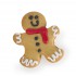 Dolci Impronte Xmas Ginger with Scarf - 24g - Red or Green