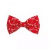 PG - Candy Red Christmas Bow Tie