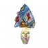 Dolci Impronte - Display of 36 Easter Eggs 50gr and Surprise - Without Chocolate Vanilla Flavor