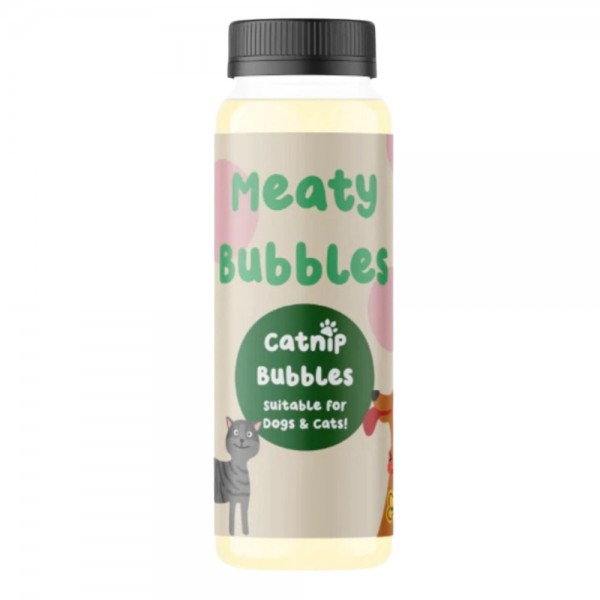 MB- Display 10 bottles 150 ml Bubbles for Dogs and Cats - Catnip Flavour