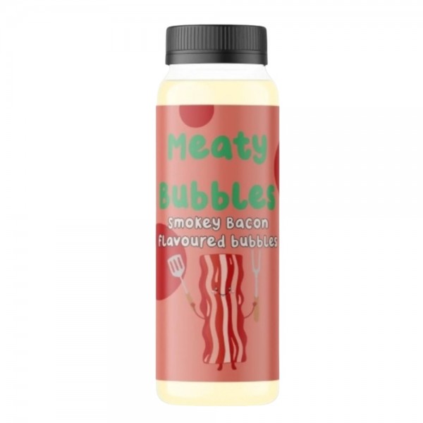 MB- Display 10 bottles 150 ml Bubbles for Dogs and Cats - Bacon Aroma