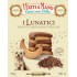 Dolci Impronte – Hand-Made – Lunatici – Pack of 6 Boxes Shortbread Cookies with Carob – 250g