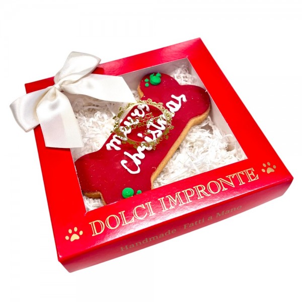 Dolci Impronte  Xmas Red Bone 90g - Confezionato in Scatola - Limited Edition