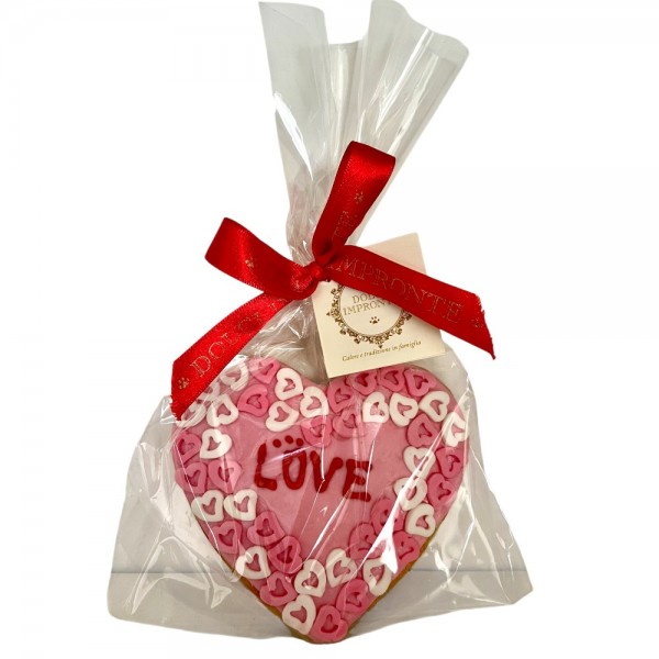 Dolci Impronte - Biscotto Millecuori Love - Pasta Frolla - 97g