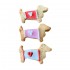 Dolci Impronte – Tray of 12 Dachshunds with Heart - 180g