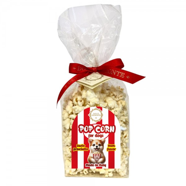 Dolci Impronte - Ham Flavored Popcorn - 40gr Pack of 6 pieces