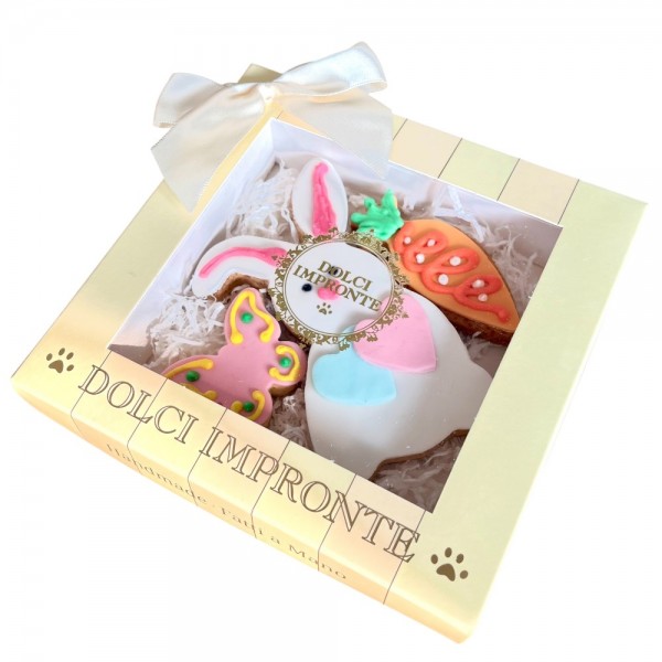 Dolci Impronte - Pasqua - Confezione Carota Coniglio Farfalla  104gr