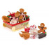 Play - Christmas Set with Sleigh -15 pieces