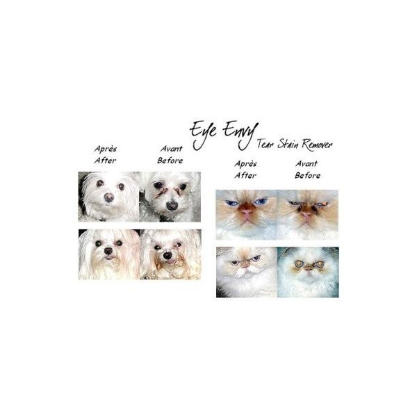 Eye Envy® Foaming Tear Stain Remover - Cane e Gatto - 250 ml