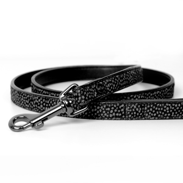 Milk & Pepper - Jaguar - Printed Leather Leash - 120x1,5cm